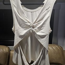 Lululemon Twisted Tank And Sweatshirt