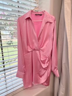 Zara pink dress