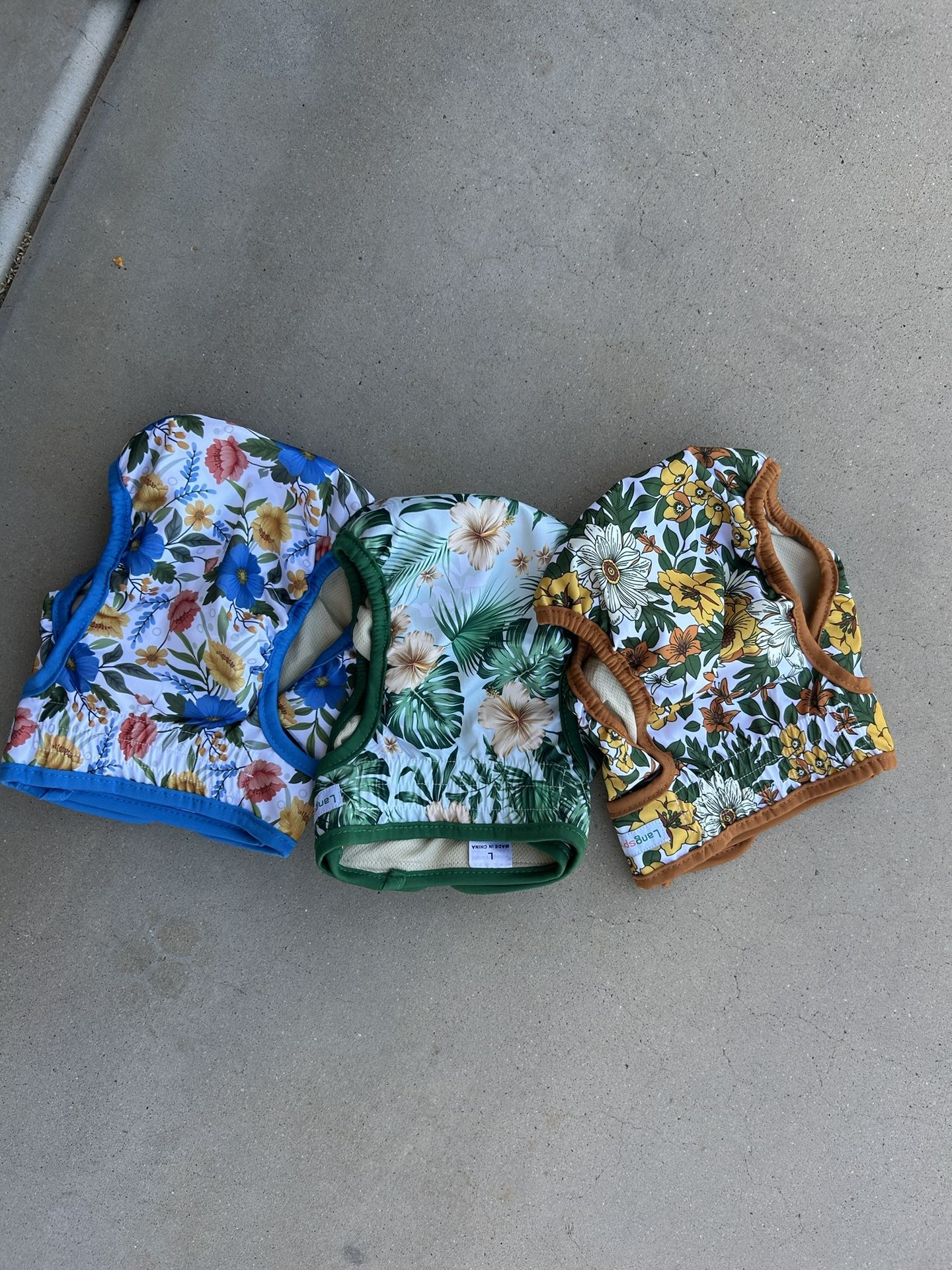 Large Reusable Dog Diapers 