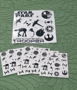 Star wars stickers set of 7