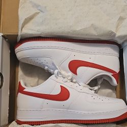 Air Force Ones - Dragon Red & White