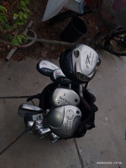 Golf set with bag