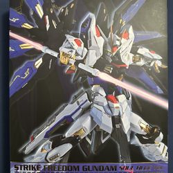 Metal Build Strike Freedom Gundam Soul Blue With Wings Of Light