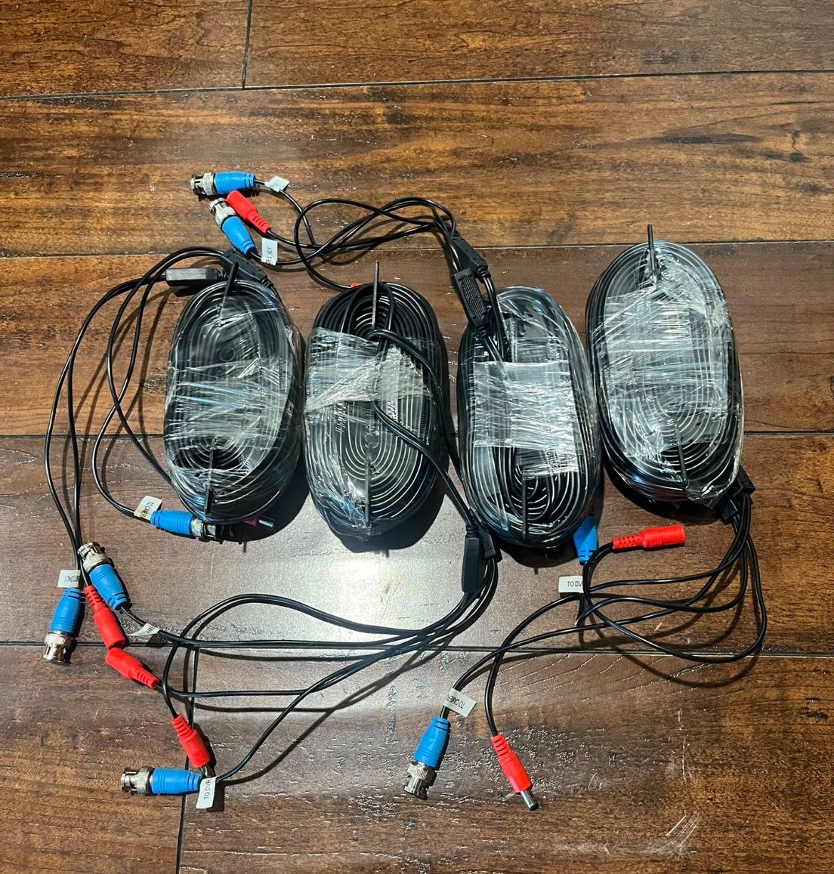 For Sale: Lot of 60ft Swann BNC Security Camera Cables (Video