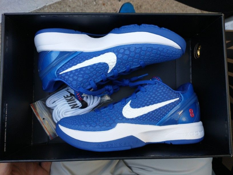 New Nike Kobe VI Protro Dodgers Men Size 4.5