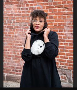 Ghost Hooded Dress