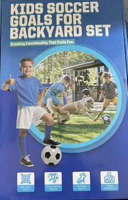 Kids Soccer goals