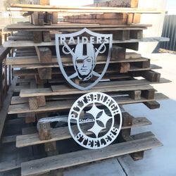 NFL Metal Sign Steelers