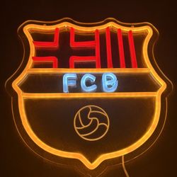 FC Barcelona Neon Led Sign