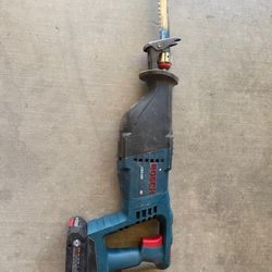 Bosch Cordless reciprocating saw