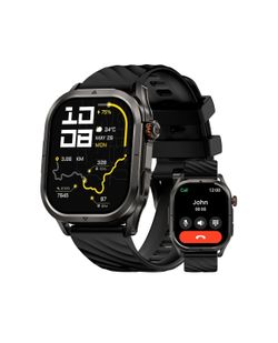 KOSPET Magic P10 Smart Watch with GPS & Compass, Stainless Steel Body, 50-Day Battery, 1.96" AMOLED, 5ATM Waterproof