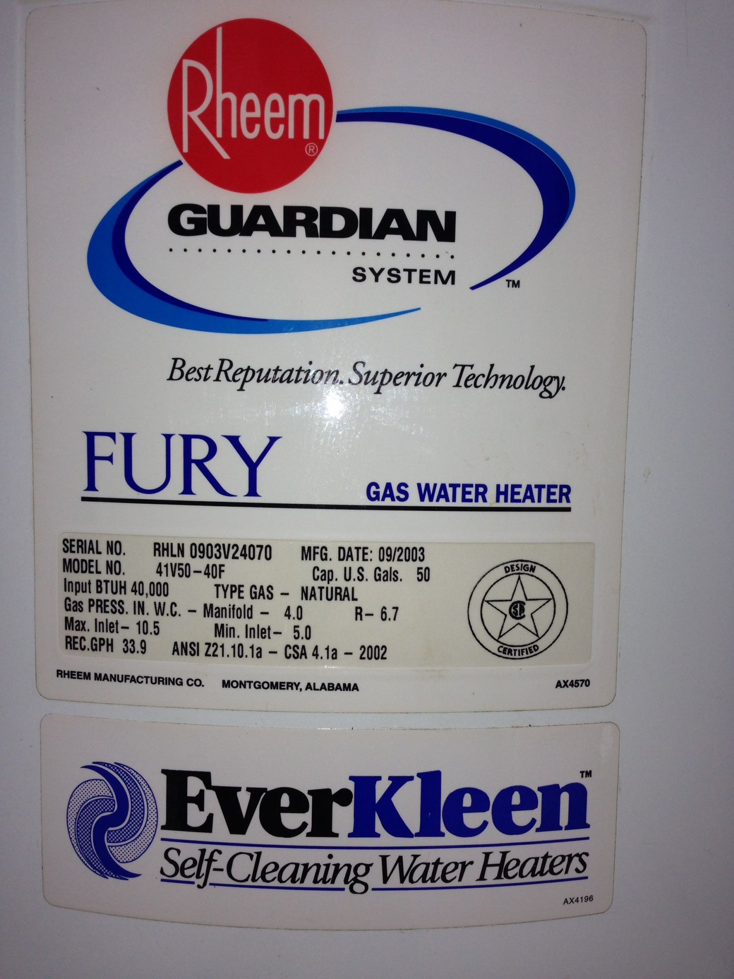 Water Heater for Sale in Kennesaw, GA - OfferUp