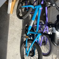 Blue And Purple Bike Very Good Condition35 Each