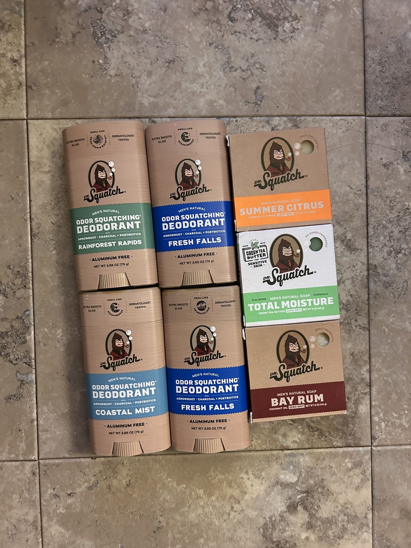 Dr Squatch Bar Soap And deodorant 