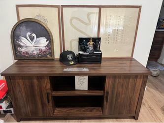 Brown Console table