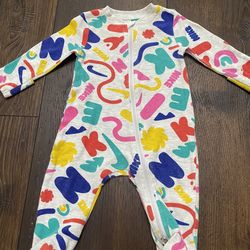 Girls Nike Sleeper Pajamas Size 3 Months #2