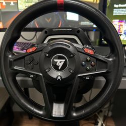 Thrustmaster T128  Steering Wheel And Pedals 