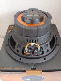MEMPHIS ( 1 ) 10 INCH 2 OR 4 OHM SELECTABLE VOICE COIL CAR SUBWOOFER 600 WATTS
