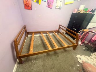 Full Size Wooden Bed Frame