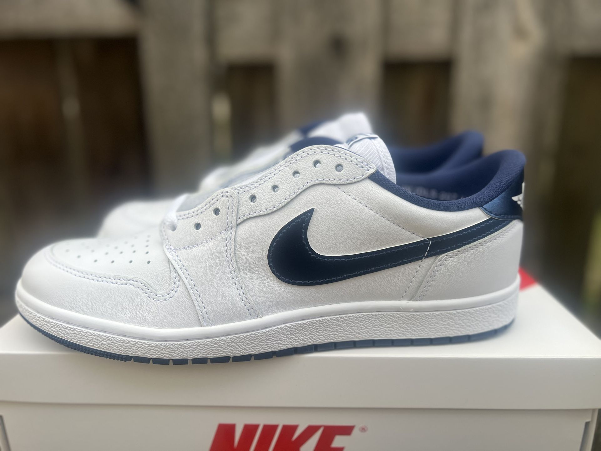 Jordan 1 Low 85 Metallic Blue Size11.5