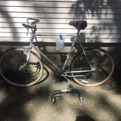 Vintage Peugeot 12 speed tall frame