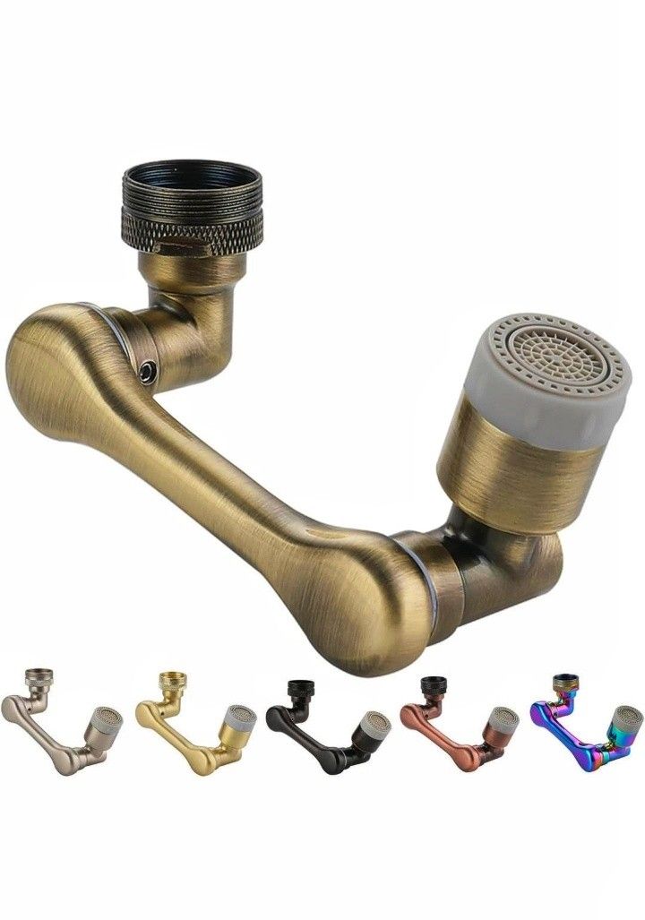 Universal 1080 Swivel Faucet Extender Large Angle Rotating Splash Faucet AeratorUniversal 1080 Swivel Faucet Extender Large Angle Rotating Splash Fauc