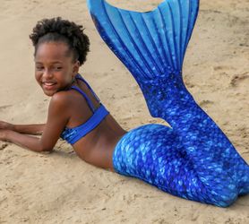 Mermaid tail with mono fin