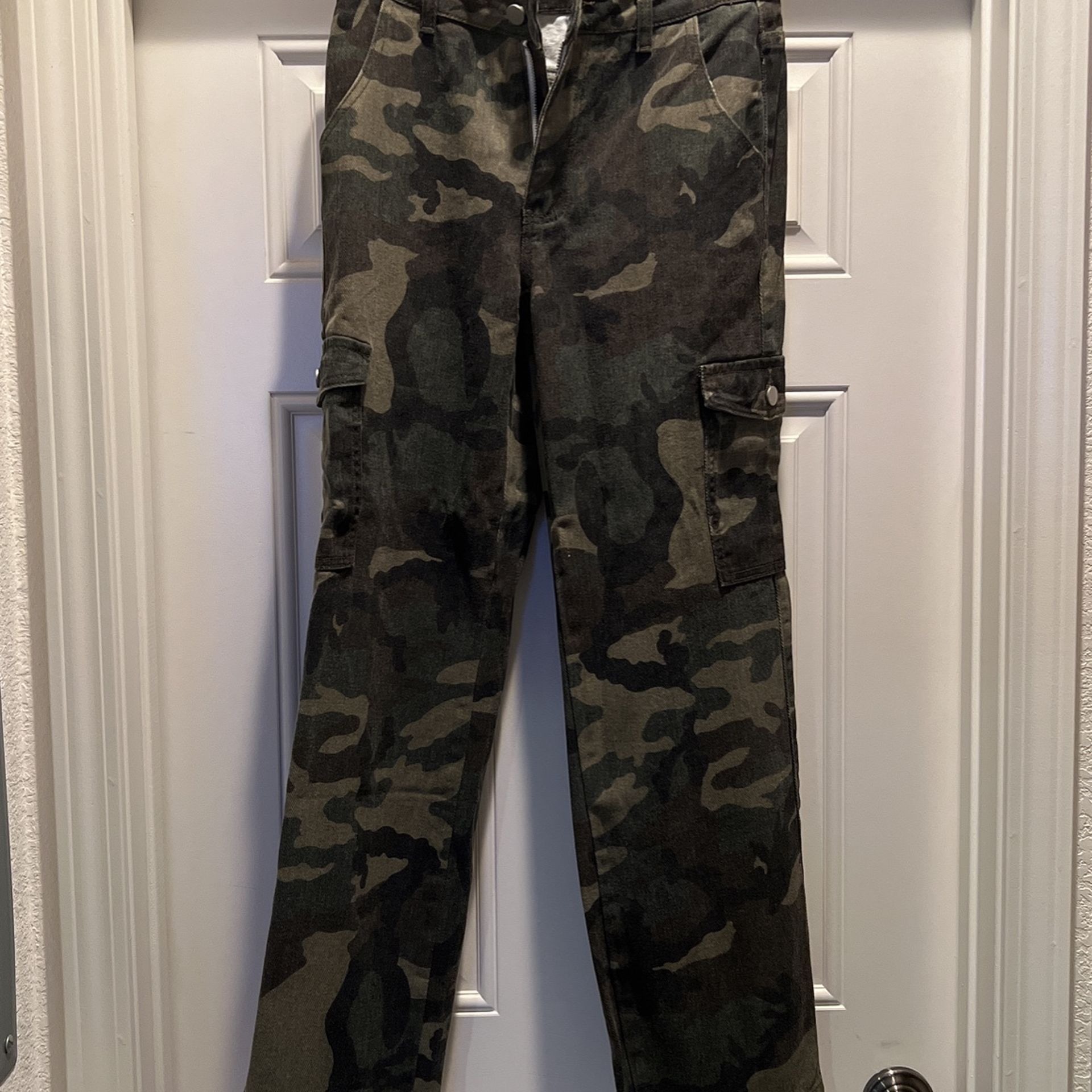 Cargo Camo Pants Women 