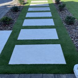 Pavers turf travertine sod concrete