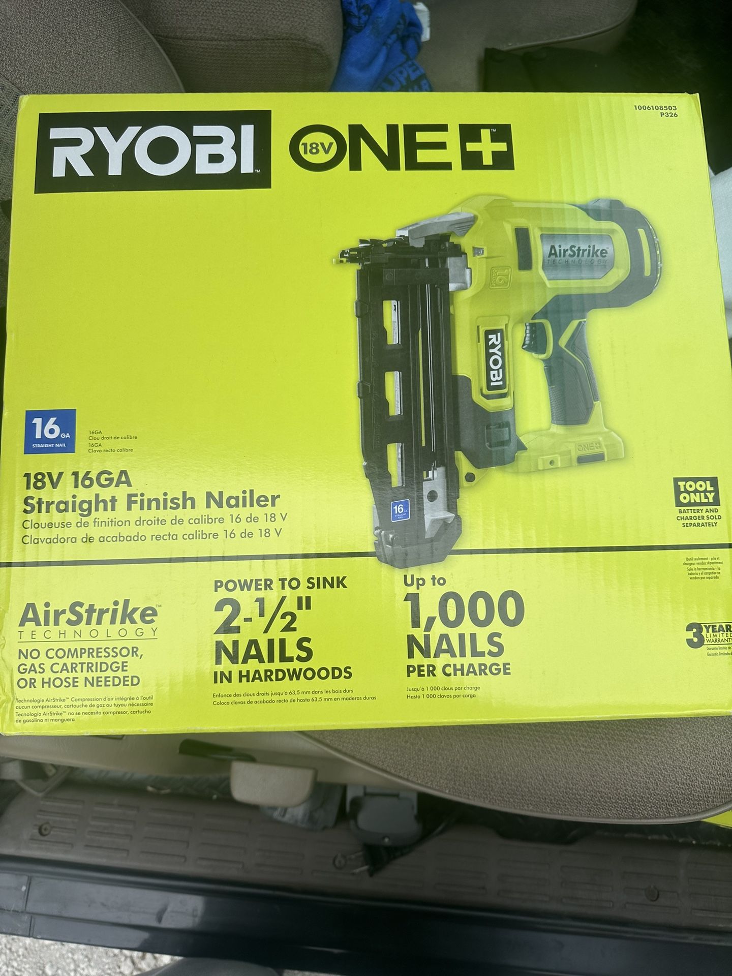 Ryobi Finish Gun