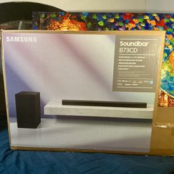 Samsung HW-B73CD 5.1ch Soundbar Home Theater System | Dolby Audio & DTS Virtual:X | Wireless Subwoofer  | Adaptive Sound