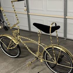 Lowrider Gold Bike 