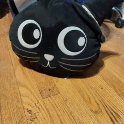 Black Cat Pillow