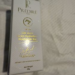 NEW Predire Paris 24K Gold Deep Hydration Moisturizer Bar NIB