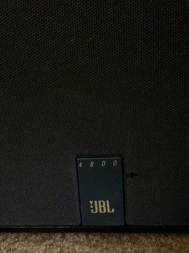 2 JBL 4800 speakers for Sale in La Puente, CA OfferUp