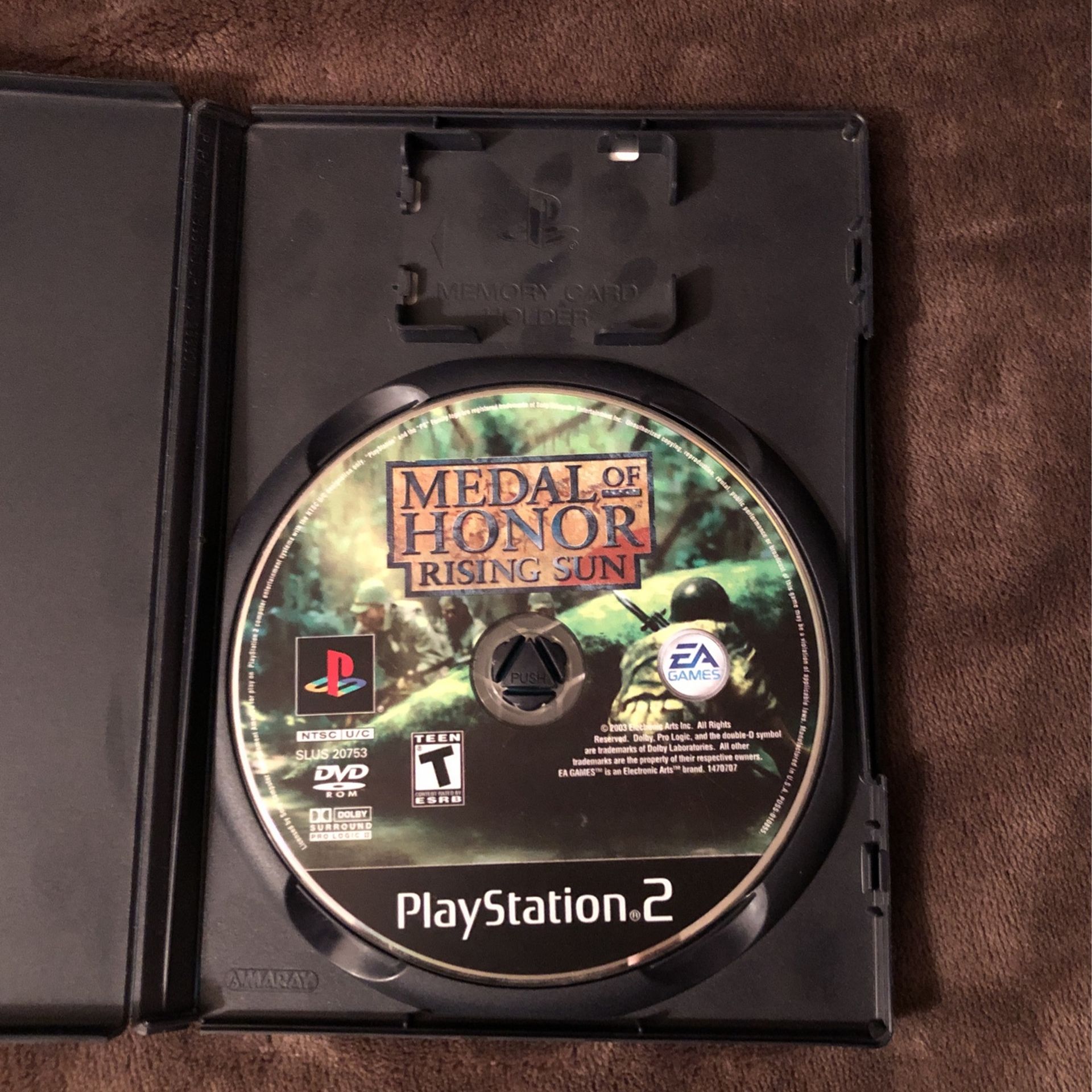Medal Of Honor Rising Sun Ps2
