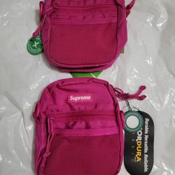 Supreme SS17 Magenta Shoulder Bag
