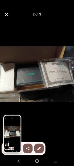 Kicker Amp 600w 6channel