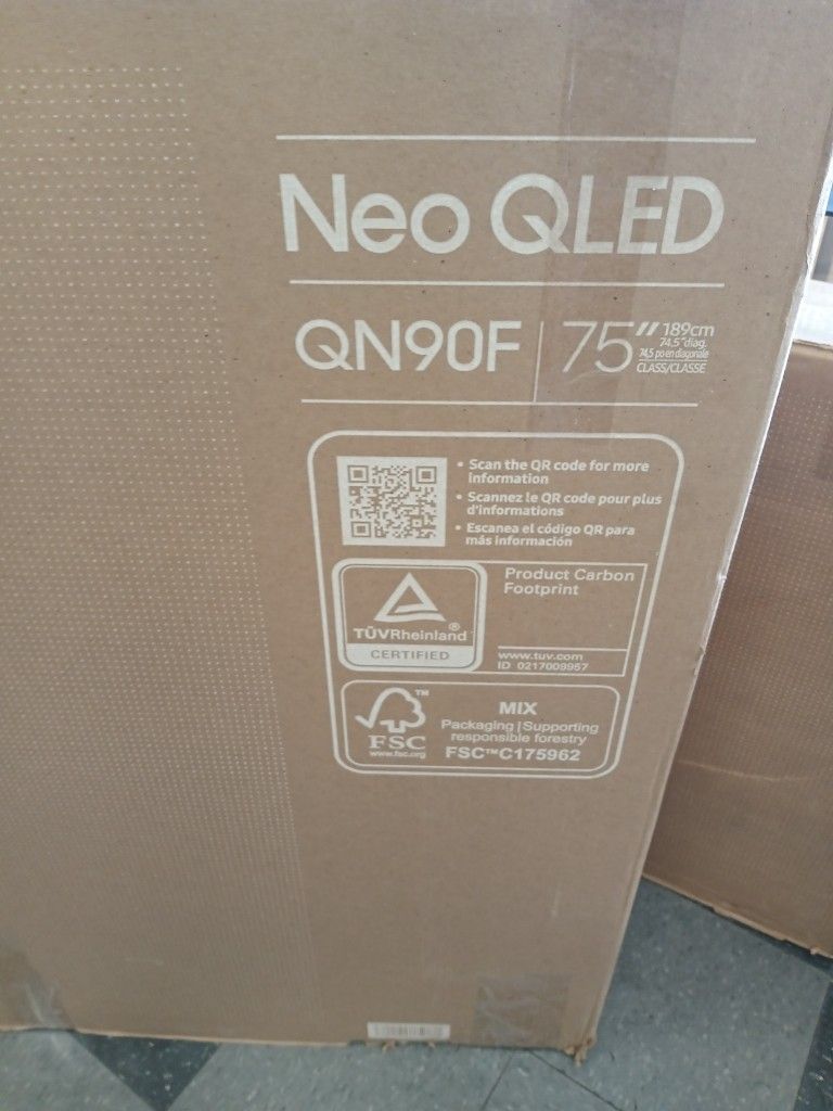 SAMSUNG 75" INCH NEO QLED 4K Q90F