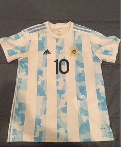 Adidas Argentina 21/22 Home Jersey Copa America #10 Messi (1:1) L