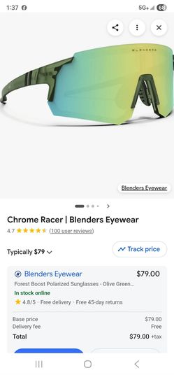 Lentes Blenders nuevos polarisados en su caja y bolsa originales