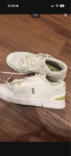 New Women’s On Cloud The Roger Shoes White Lime Greenh