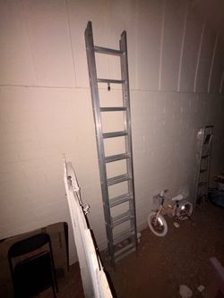 24-foot Werner aluminum extension ladder
