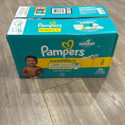 Pampers swaddles size 2