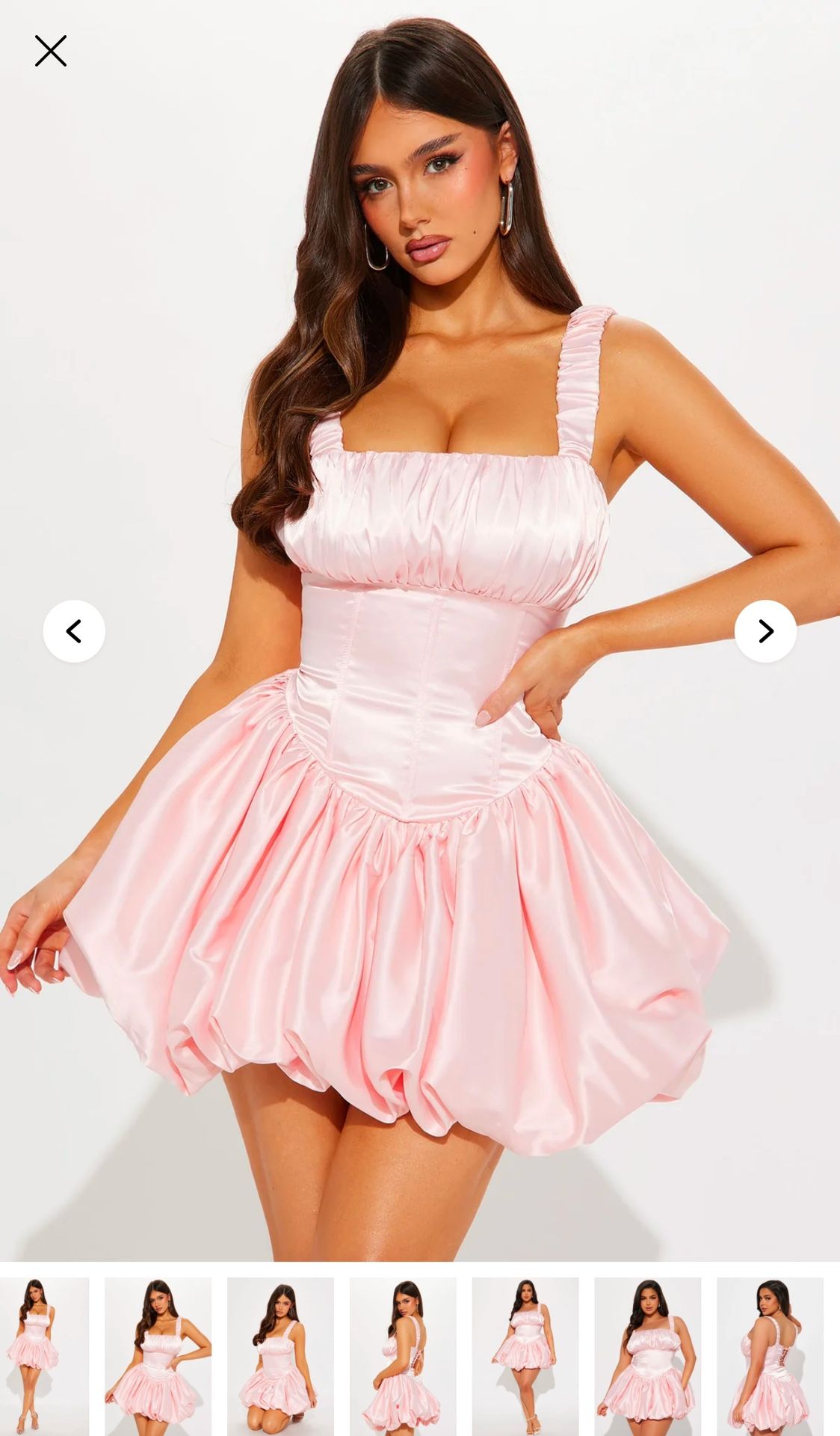 Pink Blush Bubble Dress