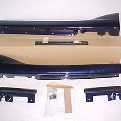 99 - 05 Mazda Miata small side sills Strato Blue OEM NEW ground effects