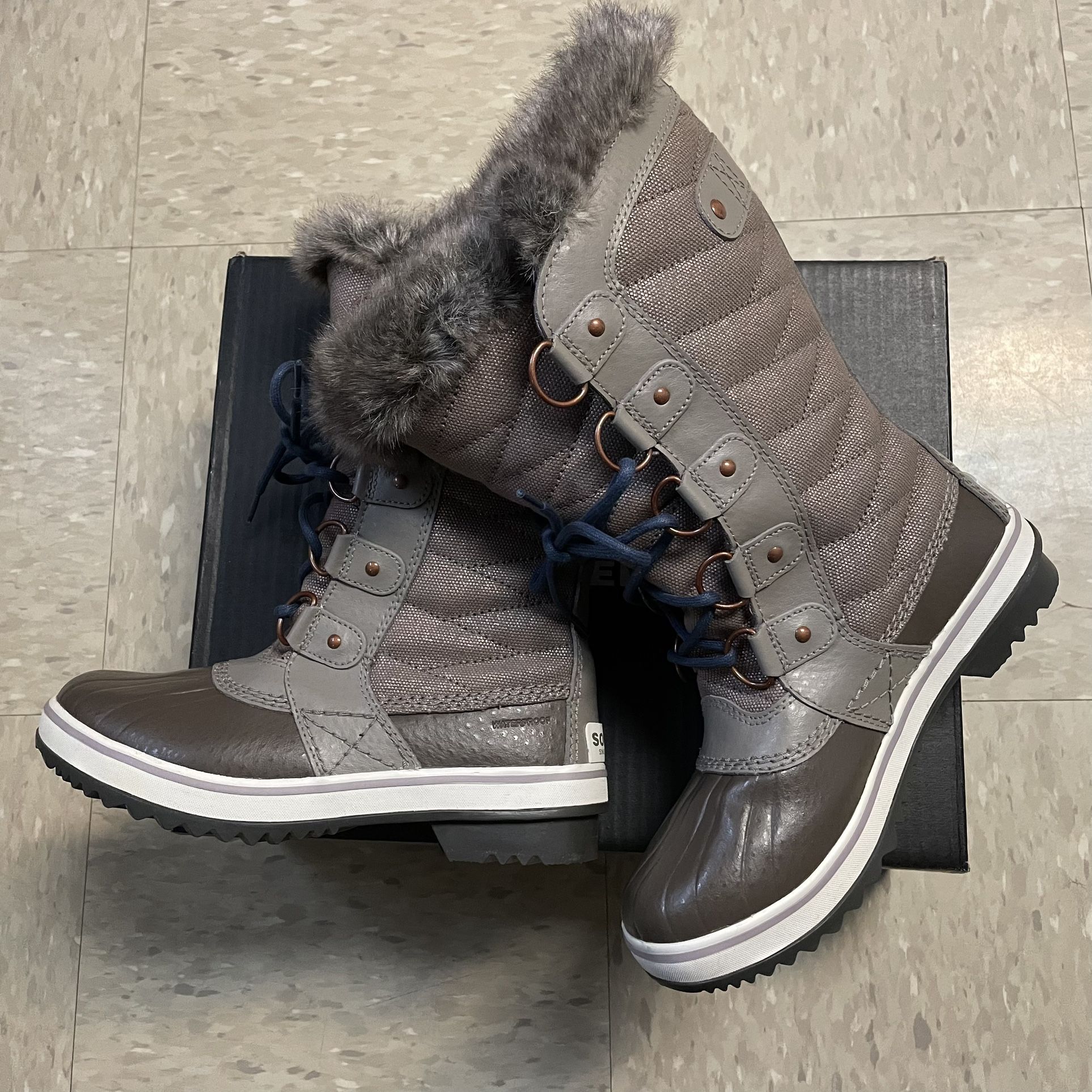 Sorel WOMEN'S TOFINO II BOOT Kettle/Dusk Mid-Calf Waterproof Snow Boot Size 5