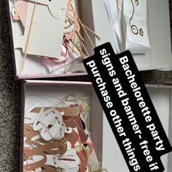 Wedding Bachelorette Supplies