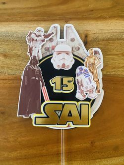 Star Wars Cake Topper/birthday
