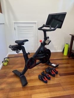 Peloton Bike+ – Excellent Condition + 2 Pairs of Shoes